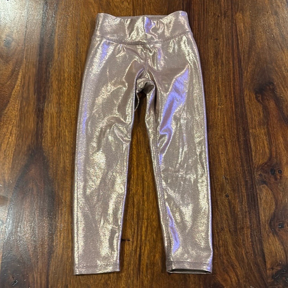 GAP Shiny Metallic Kids Leggings